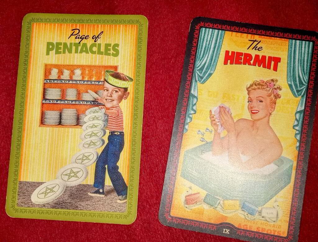 Page of Pentacles and Hermit: Inner Wisdom and Outer Silence Page of Pentacles and Hermit: Inner Wisdom and Outer Silence Everyday Tarot