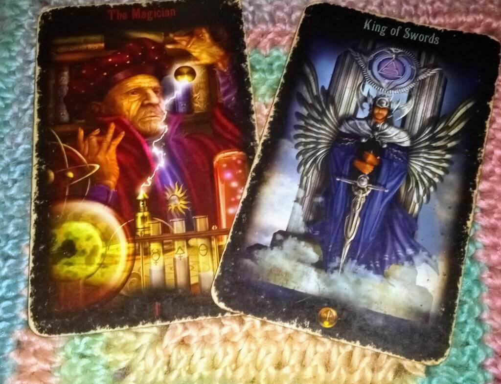 Magician and King of Swords: The Power to Craft Reality Magician and King of Swords: The Power to Craft Reality Everyday Tarot