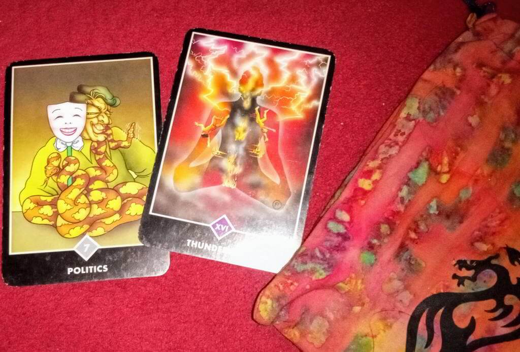 7 of Swords, Tower: Hidden Motives and Unavoidable Upheaval Everyday Tarot