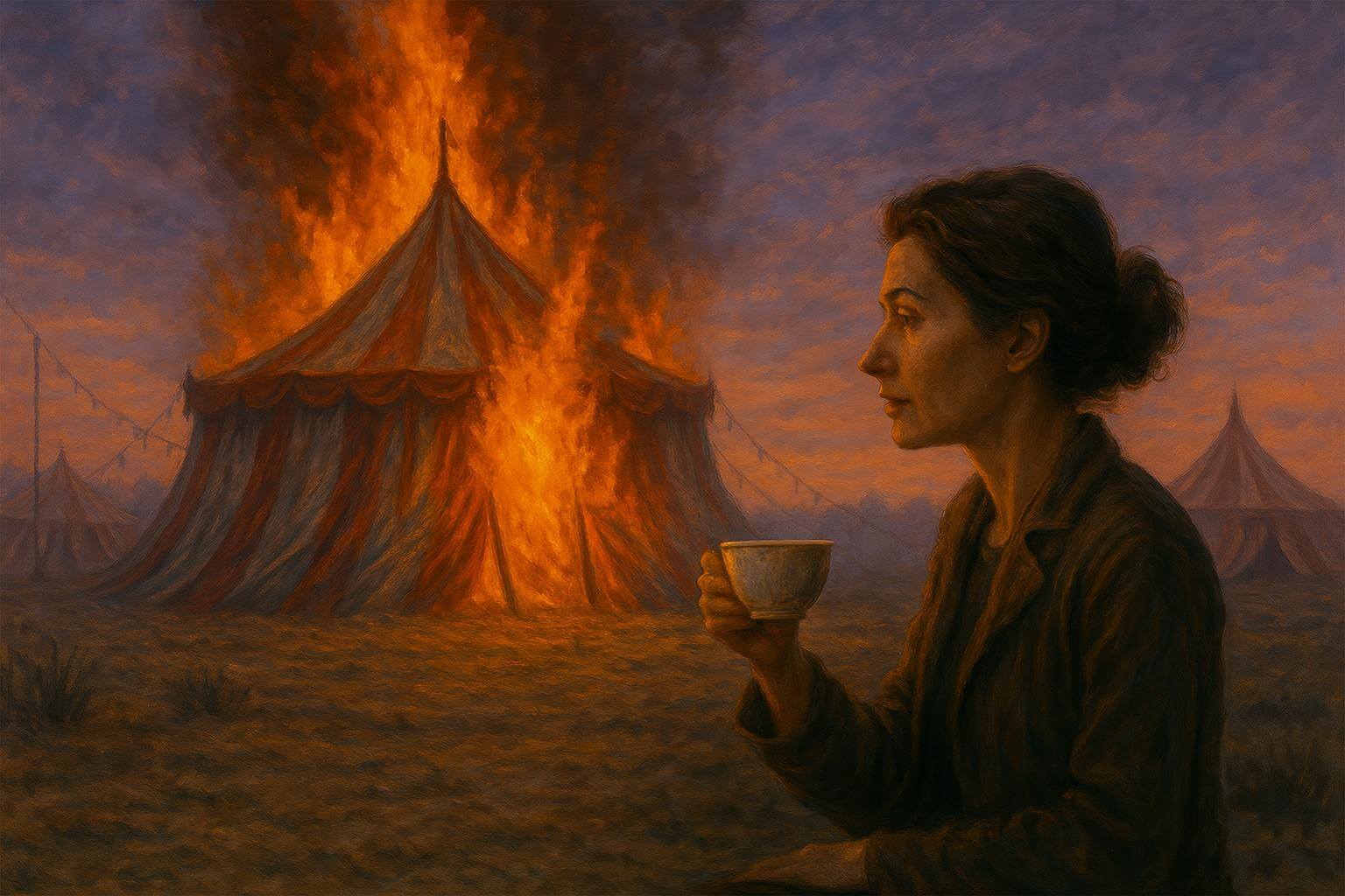 10 of Wands Rx and 7 of Fishes Rx: Whose Circus?