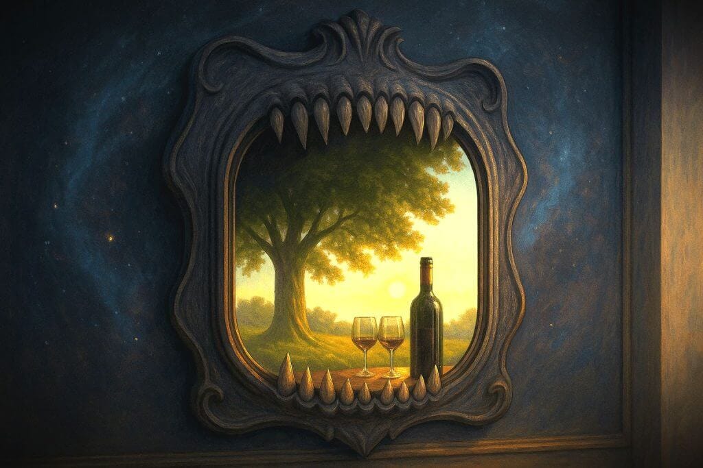 Lovers and 4 of Cups: The Mirror Bites Back Everyday Tarot
