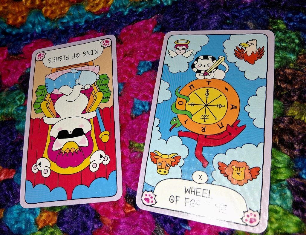 King of Pentacles Rx & Wheel of Fortune: When the Miss is a Gift King of Pentacles Rx & Wheel of Fortune: When the Miss is a Gift Everyday Tarot