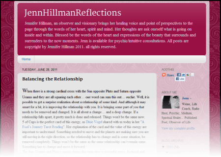 Foolish Friends: Jenn Hillman features Everyday Tarot Magick