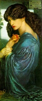 Dante Gabriel Rossetti's Persephona