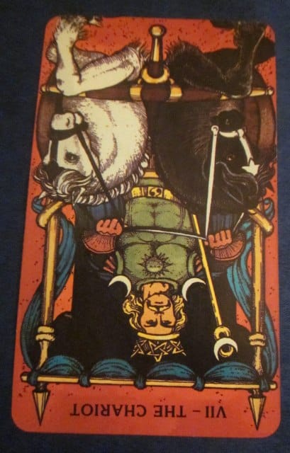 Reversed Chariot | Owning Your Feelings and Nothing More 1-Card Tarot Readings