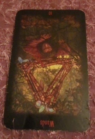 Ten of Wands Reversed