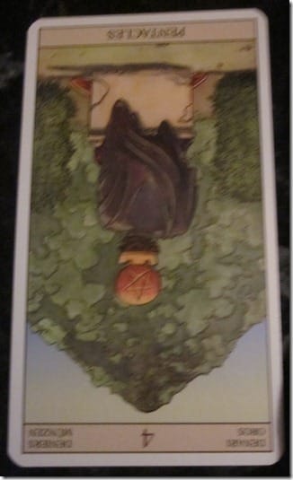 four-pentacles four-pentacles