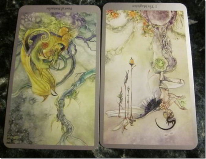 rev 4 of pentacles reversed magician tarot meaning