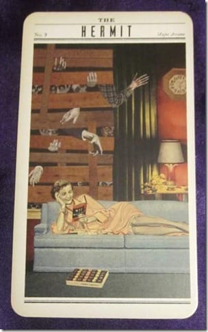 Hermit Zombie Tarot