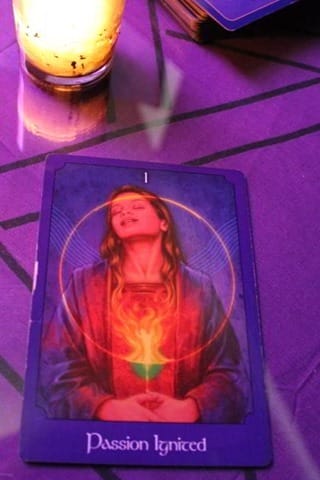 Ace of Wands Psychic Tarot Oracle Passion Ignited