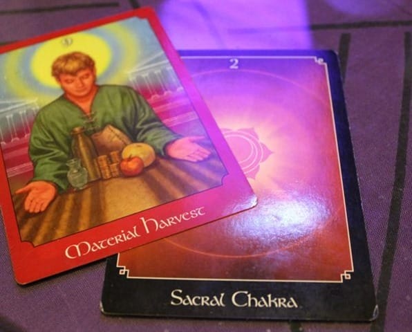 9 Pentacles & Sacral Chakra 9 Pentacles & Sacral Chakra