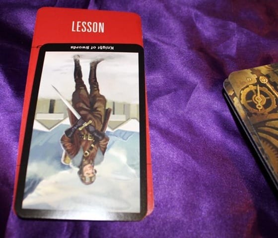 Knight of Swords Reversed Knight of Swords Reversed